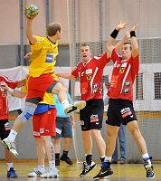 24.10.2009<br>UHK Krems - HIT Innsbruck/35:20 (19:7)<br>SCHMOELZ Johann, MAYR Peter, KAINMUELLER Klemens