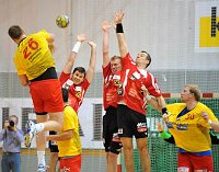 24.10.2009<br>UHK Krems - HIT Innsbruck/35:20 (19:7)<br>VIZVARY Kristof,<br>SIMUNIC Josip, MAYR Peter, KAINMUELLER Klemens, LINT Werner