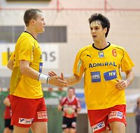 24.10.2009<br>UHK Krems - HIT Innsbruck/35:20 (19:7)<br>VIZVARY Kristof, <br>BELAS Ivica