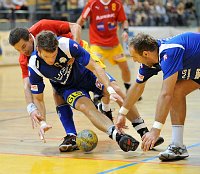19.09.2008<br>UHK Krems - HC Linz/26:21 (10:8)<br>CHALUPA Georg, REICHL Thomas, SCHNEIDER Uwe