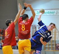 19.09.2008<br>UHK Krems - HC Linz/26:21 (10:8)<br>BELAS Ivica, BOZSO Andras, PAPSCH Martin<br>