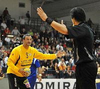 19.09.2008<br>UHK Krems - HC Linz/26:21 (10:8)<br>MIJAILOVIC Nenad, HIEBL Wolfgang (Schiri)