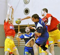 08.05.2010<br>UHK Krems - HC Linz/31:24 (12:9)<br>BELAS Ivica, KRNJAJAC Slavko, HRADIL Michal, VIZVARY Kristof