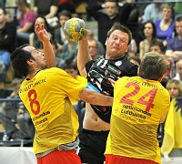 24.04.2010<br>UHK Krems - Bregenz/31:25 (21:13)<br>BOZSO Andras, VARGA Andreas, VISY Norbert
