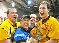 24.04.2010<br>UHK Krems - Bregenz/31:25 (21:13)<br>LINT Werner, PANOVICS Lajos, SCHMOELZ Johann, VIZVARY Kristof