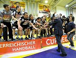 09.04.2011<br>ULZ Schwaz- UHK Krems/25:24 (11:14)<br>Siegerehrung