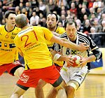 24.02.2011<br>UHK Krems - AonFivers/30:28 (14:12)<br>BELAS Ivica, SCHMOELZ Johann, BOZSO Andras, EDELMUELLER Christoph