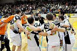 24.02.2011<br>UHK Krems - AonFivers/30:28 (14:12)<br>Fivers-Siegesjubel<br>