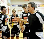 18.09.2010<br>UHK Krems - ULZ Schwaz/30:26 (16:13)<br>Auszeit<br>LASSNER Andreas, POEHL Philipp, SVOBODA Christoph, LINTNER Thomas