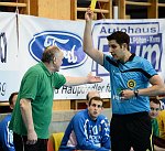 20.04.2013, Krems, Handball, Handball Liga Austria, HLA, MPO, UHK Krems, Bregenz,<br>SZILAGYI Istvan, HOFER Florian<br><br><br>Copyright DIENER / Karl Zierlinger<br>Marktgasse 3-7 / 4 / 5 / 21<br>A-1090 Wien<br>Telefax +43 1 955 32 35<br>Mobil +43 676 629 98 51<br>BA-CA<br>Bank Nr. 12000<br>Account Nr. 00712 223 783<br>e-mail: agentur@diener.at<br>Datenbank: www.diener.at