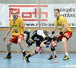 09.02.2013, Krems, Handball, Handball Liga Austria, HLA, MPO, UHK Krems - Fivers WAT Margareten,<br>MITKOV Vlatko, KOLAR Markus, VIZVARY Kristof<br><br>Copyright DIENER / Zierlinger Karl<br>Marktgasse 3-7 / 4 / 5 / 21<br>A-1090 Wien<br>Telefax +43 1 955 32 35<br>Mobil +43 676 629 98 51<br>BA-CA<br>Bank Nr. 12000<br>Account Nr. 00712 223 783<br>e-mail: agentur@diener.at<br>Datenbank: www.diener.at