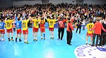 09.02.2013, Krems, Handball, Handball Liga Austria, HLA, MPO, UHK Krems - Fivers WAT Margareten,<br>Jubel und men of the match<br><br>Copyright DIENER / Zierlinger Karl<br>Marktgasse 3-7 / 4 / 5 / 21<br>A-1090 Wien<br>Telefax +43 1 955 32 35<br>Mobil +43 676 629 98 51<br>BA-CA<br>Bank Nr. 12000<br>Account Nr. 00712 223 783<br>e-mail: agentur@diener.at<br>Datenbank: www.diener.at