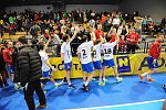 23.03.2013, Krems, Handball, Handball Liga Austria, HLA, MPO, UHK Krems - HC Hard,<br>Fans und Mannschaft von Hard<br><br>Copyright DIENER / Zierlinger Karl<br>Marktgasse 3-7 / 4 / 5 / 21<br>A-1090 Wien<br>Telefax +43 1 955 32 35<br>Mobil +43 676 629 98 51<br>BA-CA<br>Bank Nr. 12000<br>Account Nr. 00712 223 783<br>e-mail: agentur@diener.at<br>Datenbank: www.diener.at