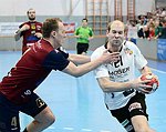 09.03.2013, Krems, Handball, Handball Liga Austria, HLA, MPO, UHK Krems, Union Leoben<br>HERRGESELL David, SCHMOELZ Johann<br><br><br>Copyright DIENER / Zierlinger Karl<br>Marktgasse 3-7 / 4 / 5 / 21<br>A-1090 Wien<br>Telefax +43 1 955 32 35<br>Mobil +43 676 629 98 51<br>BA-CA<br>Bank Nr. 12000<br>Account Nr. 00712 223 783<br>e-mail: agentur@diener.at<br>Datenbank: www.diener.at
