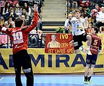 09.03.2013, Krems, Handball, Handball Liga Austria, HLA, MPO, UHK Krems, Union Leoben<br>MARINOVIC Luka, VISY Norbert, MONSCHEIN Patrick<br><br><br>Copyright DIENER / Zierlinger Karl<br>Marktgasse 3-7 / 4 / 5 / 21<br>A-1090 Wien<br>Telefax +43 1 955 32 35<br>Mobil +43 676 629 98 51<br>BA-CA<br>Bank Nr. 12000<br>Account Nr. 00712 223 783<br>e-mail: agentur@diener.at<br>Datenbank: www.diener.at