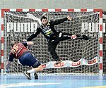 09.03.2013, Krems, Handball, Handball Liga Austria, HLA, MPO, UHK Krems, Union Leoben<br>SURAC Domagoj, FILTWIESER Wolfgang<br><br><br>Copyright DIENER / Zierlinger Karl<br>Marktgasse 3-7 / 4 / 5 / 21<br>A-1090 Wien<br>Telefax +43 1 955 32 35<br>Mobil +43 676 629 98 51<br>BA-CA<br>Bank Nr. 12000<br>Account Nr. 00712 223 783<br>e-mail: agentur@diener.at<br>Datenbank: www.diener.at