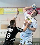13.04.2013, Krems, Handball, OEHB Cup, Final Four der Herren, Halbfinale, Fivers WAT Margareten - ULZ Schwaz,<br>ANDRIUSKA Mindaugas, KIRVELIAVICIUS Romas<br><br>Copyright DIENER / Zierlinger Karl<br>Marktgasse 3-7 / 4 / 5 / 21<br>A-1090 Wien<br>Telefax +43 1 955 32 35<br>Mobil +43 676 629 98 51<br>BA-CA<br>Bank Nr. 12000<br>Account Nr. 00712 223 783<br>e-mail: agentur@diener.at<br>Datenbank: www.diener.at