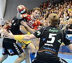 24.11.2012, Krems, Handball, Handball Liga Austria, <br>HLA, GD, UHK Krems, Bregenz,<br>GUENTHER Philipp, CHALUPA Georg, KLOPCIC Marjan<br><br><br>Copyright DIENER / Zierlinger Karl<br>Marktgasse 3-7 / 4 / 5 / 21<br>A-1090 Wien<br>Telefax +43 1 955 32 35<br>Mobil +43 676 629 98 51<br>BA-CA<br>Bank Nr. 12000<br>Account Nr. 00712 223 783<br>e-mail: agentur@diener.at<br>Datenbank: www.diener.at