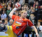 24.11.2012, Krems, Handball, Handball Liga Austria, <br>HLA, GD, UHK Krems, Bregenz,<br>LINT Werner<br><br><br>Copyright DIENER / Zierlinger Karl<br>Marktgasse 3-7 / 4 / 5 / 21<br>A-1090 Wien<br>Telefax +43 1 955 32 35<br>Mobil +43 676 629 98 51<br>BA-CA<br>Bank Nr. 12000<br>Account Nr. 00712 223 783<br>e-mail: agentur@diener.at<br>Datenbank: www.diener.at