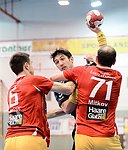 24.11.2012, Krems, Handball, Handball Liga Austria, <br>HLA, GD, UHK Krems, Bregenz,<br>BELAS Ivica, MAYER Lukas, MITKOV Vlatko<br><br><br>Copyright DIENER / Zierlinger Karl<br>Marktgasse 3-7 / 4 / 5 / 21<br>A-1090 Wien<br>Telefax +43 1 955 32 35<br>Mobil +43 676 629 98 51<br>BA-CA<br>Bank Nr. 12000<br>Account Nr. 00712 223 783<br>e-mail: agentur@diener.at<br>Datenbank: www.diener.at