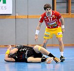 24.11.2012, Krems, Handball, Handball Liga Austria, <br>HLA, GD, UHK Krems, Bregenz,<br>PODVRSIC Andraz, SCHOPF Tobias<br><br><br>Copyright DIENER / Zierlinger Karl<br>Marktgasse 3-7 / 4 / 5 / 21<br>A-1090 Wien<br>Telefax +43 1 955 32 35<br>Mobil +43 676 629 98 51<br>BA-CA<br>Bank Nr. 12000<br>Account Nr. 00712 223 783<br>e-mail: agentur@diener.at<br>Datenbank: www.diener.at