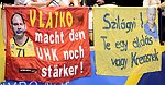 24.11.2012, Krems, Handball, Handball Liga Austria, <br>HLA, GD, UHK Krems, Bregenz,<br>Transparente<br><br><br>Copyright DIENER / Zierlinger Karl<br>Marktgasse 3-7 / 4 / 5 / 21<br>A-1090 Wien<br>Telefax +43 1 955 32 35<br>Mobil +43 676 629 98 51<br>BA-CA<br>Bank Nr. 12000<br>Account Nr. 00712 223 783<br>e-mail: agentur@diener.at<br>Datenbank: www.diener.at