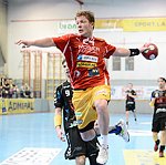 24.11.2012, Krems, Handball, Handball Liga Austria, <br>HLA, GD, UHK Krems, Bregenz,<br>HARRICH Peter, VISY Norbert<br><br><br>Copyright DIENER / Zierlinger Karl<br>Marktgasse 3-7 / 4 / 5 / 21<br>A-1090 Wien<br>Telefax +43 1 955 32 35<br>Mobil +43 676 629 98 51<br>BA-CA<br>Bank Nr. 12000<br>Account Nr. 00712 223 783<br>e-mail: agentur@diener.at<br>Datenbank: www.diener.at