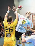 06.10.2012, Krems, Handball, Handball Liga Austria, HLA, GD, UHK Krems - HSG  Baernbach / Koeflach,<br>VIZVARY Kristof, KOLAR Goran<br><br><br>Copyright DIENER / Zierlinger Karl<br>Marktgasse 3-7 / 4 / 5 / 21<br>A-1090 Wien<br>Telefax +43 1 955 32 35<br>Mobil +43 676 629 98 51<br>BA-CA<br>Bank Nr. 12000<br>Account Nr. 00712 223 783<br>e-mail: agentur@diener.at<br>Datenbank: www.diener.at