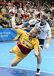 06.10.2012, Krems, Handball, Handball Liga Austria, HLA, GD, UHK Krems - HSG  Baernbach / Koeflach,<br>LINT Werner, GREBIEN Christian<br><br><br>Copyright DIENER / Zierlinger Karl<br>Marktgasse 3-7 / 4 / 5 / 21<br>A-1090 Wien<br>Telefax +43 1 955 32 35<br>Mobil +43 676 629 98 51<br>BA-CA<br>Bank Nr. 12000<br>Account Nr. 00712 223 783<br>e-mail: agentur@diener.at<br>Datenbank: www.diener.at