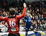04.01.2013, Krems, Handball, Benefiz Gender-Match, Dom der Wachau, UHK Krems, Hypo NOE,<br>DEIFL Florian, DO NASCIMENTO Alexandra<br><br><br>Copyright DIENER / Zierlinger Karl<br>Marktgasse 3-7 / 4 / 5 / 21<br>A-1090 Wien<br>Telefax +43 1 955 32 35<br>Mobil +43 676 629 98 51<br>BA-CA<br>Bank Nr. 12000<br>Account Nr. 00712 223 783<br>e-mail: agentur@diener.at<br>Datenbank: www.diener.at
