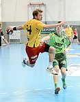 08.12.2012, Krems, Handball, Handball Liga Austria, <br>HLA, GD, UHK Krems, SG Westwien,<br>VISY Norbert, MACHINEK Robert<br><br><br>Copyright DIENER / Zierlinger Karl<br>Marktgasse 3-7 / 4 / 5 / 21<br>A-1090 Wien<br>Telefax +43 1 955 32 35<br>Mobil +43 676 629 98 51<br>BA-CA<br>Bank Nr. 12000<br>Account Nr. 00712 223 783<br>e-mail: agentur@diener.at<br>Datenbank: www.diener.at