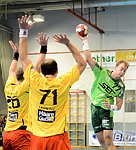 08.12.2012, Krems, Handball, Handball Liga Austria, <br>HLA, GD, UHK Krems, SG Westwien,<br>VIZVARY Kristof, MITKOV Vlatko, WAGNER Leopold<br><br><br>Copyright DIENER / Zierlinger Karl<br>Marktgasse 3-7 / 4 / 5 / 21<br>A-1090 Wien<br>Telefax +43 1 955 32 35<br>Mobil +43 676 629 98 51<br>BA-CA<br>Bank Nr. 12000<br>Account Nr. 00712 223 783<br>e-mail: agentur@diener.at<br>Datenbank: www.diener.at