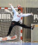 13.10.2012, Krems, Handball, Handball Liga Austria, HLA, GD, UHK Krems, ULZ Schwaz, <br>AIGNER Christian<br><br><br>Copyright DIENER / Zierlinger Karl<br>Marktgasse 3-7 / 4 / 5 / 21<br>A-1090 Wien<br>Telefax +43 1 955 32 35<br>Mobil +43 676 629 98 51<br>BA-CA<br>Bank Nr. 12000<br>Account Nr. 00712 223 783<br>e-mail: agentur@diener.at<br>Datenbank: www.diener.at