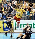 13.10.2012, Krems, Handball, Handball Liga Austria, HLA, GD, UHK Krems, ULZ Schwaz, <br>SVOBODA Christopf, SCHOPF Tobias, ZANGERL Philip<br><br><br>Copyright DIENER / Zierlinger Karl<br>Marktgasse 3-7 / 4 / 5 / 21<br>A-1090 Wien<br>Telefax +43 1 955 32 35<br>Mobil +43 676 629 98 51<br>BA-CA<br>Bank Nr. 12000<br>Account Nr. 00712 223 783<br>e-mail: agentur@diener.at<br>Datenbank: www.diener.at