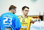 13.10.2012, Krems, Handball, Handball Liga Austria, HLA, GD, UHK Krems, ULZ Schwaz, <br>SHEJBAL Mihal, BELAS Ivica<br><br><br>Copyright DIENER / Zierlinger Karl<br>Marktgasse 3-7 / 4 / 5 / 21<br>A-1090 Wien<br>Telefax +43 1 955 32 35<br>Mobil +43 676 629 98 51<br>BA-CA<br>Bank Nr. 12000<br>Account Nr. 00712 223 783<br>e-mail: agentur@diener.at<br>Datenbank: www.diener.at