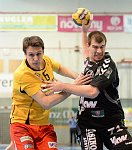 17.04.2014, Krems, Handball, Handball Liga Austria, HLA, OPO, UHK Krems, Bregenz,<br>BELAS Ivica, DIMITRIJEVIC Ivan<br><br><br>Copyright DIENER / Karl Zierlinger<br>Marktgasse 3-7 / 4 / 5 / 21<br>A-1090 Wien<br>Telefax +43 1 955 32 35<br>Mobil +43 676 629 98 51<br>BA-CA<br>Bank Nr. 12000<br>Account Nr. 00712 223 783<br>e-mail: agentur@diener.at<br>Datenbank: www.diener.at