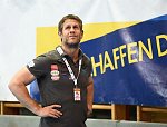 17.04.2014, Krems, Handball, Handball Liga Austria, HLA, OPO, UHK Krems, Bregenz,<br>SVEINSSON Geeir<br><br><br>Copyright DIENER / Karl Zierlinger<br>Marktgasse 3-7 / 4 / 5 / 21<br>A-1090 Wien<br>Telefax +43 1 955 32 35<br>Mobil +43 676 629 98 51<br>BA-CA<br>Bank Nr. 12000<br>Account Nr. 00712 223 783<br>e-mail: agentur@diener.at<br>Datenbank: www.diener.at