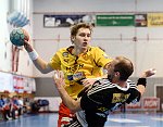 27.10.2013, Krems, Handball, Handball Liga Austria, HLA, MPO, UHK Krems - Fivers WAT Margareten,<br>BABARSKAS Gerdas, EDELMUELLER Christoph<br><br>Copyright DIENER / Zierlinger Karl<br>Marktgasse 3-7 / 4 / 5 / 21<br>A-1090 Wien<br>Telefax +43 1 955 32 35<br>Mobil +43 676 629 98 51<br>BA-CA<br>Bank Nr. 12000<br>Account Nr. 00712 223 783<br>e-mail: agentur@diener.at<br>Datenbank: www.diener.at