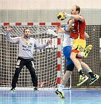 14.12.2013, Krems, Handball, Handball Liga Austria, HLA, GD, UHK Krems, HC Hard,<br>DOKNIC Golub, KRSMANCIC Marko, MITKOV Vlatko<br><br><br>Copyright DIENER / Zierlinger Karl<br>Marktgasse 3-7 / 4 / 5 / 21<br>A-1090 Wien<br>Telefax +43 1 955 32 35<br>Mobil +43 676 629 98 51<br>BA-CA<br>Bank Nr. 12000<br>Account Nr. 00712 223 783<br>e-mail: agentur@diener.at<br>Datenbank: www.diener.at