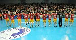 14.12.2013, Krems, Handball, Handball Liga Austria, HLA, GD, UHK Krems, HC Hard,<br>UHK Krems Jubel<br><br><br>Copyright DIENER / Zierlinger Karl<br>Marktgasse 3-7 / 4 / 5 / 21<br>A-1090 Wien<br>Telefax +43 1 955 32 35<br>Mobil +43 676 629 98 51<br>BA-CA<br>Bank Nr. 12000<br>Account Nr. 00712 223 783<br>e-mail: agentur@diener.at<br>Datenbank: www.diener.at