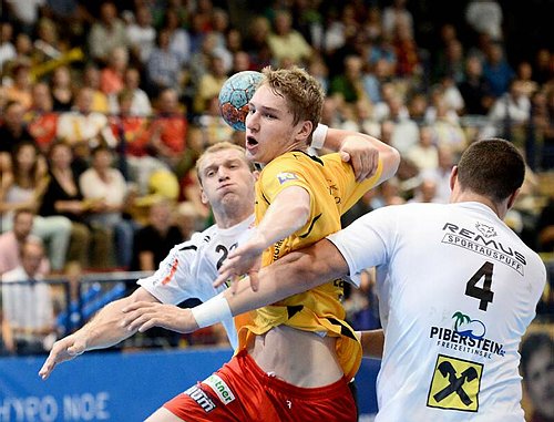 Handball, UHK Krems - HSG  Baernbach / Koeflach