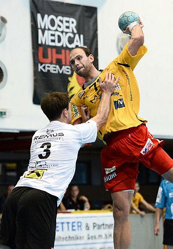 Handball, UHK Krems - HSG  Baernbach / Koeflach