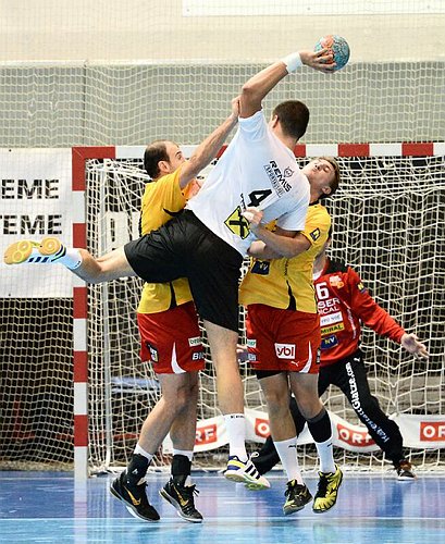 Handball, UHK Krems - HSG  Baernbach / Koeflach