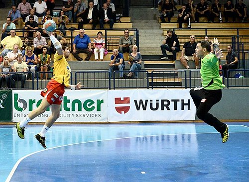 Handball, UHK Krems - HSG  Baernbach / Koeflach