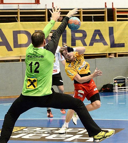 Handball, UHK Krems - HSG  Baernbach / Koeflach