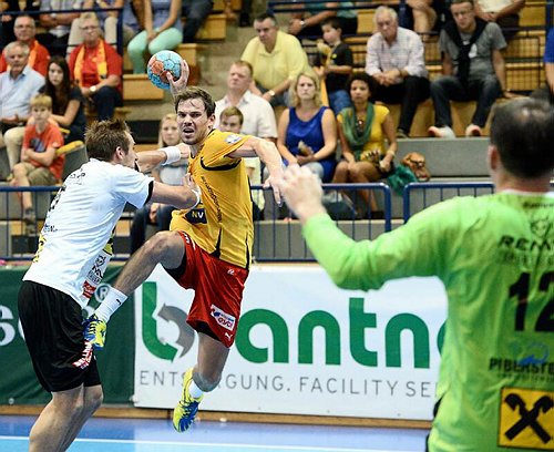 Handball, UHK Krems - HSG  Baernbach / Koeflach