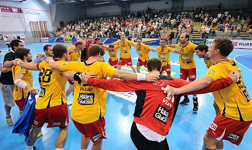 Handball, UHK Krems - HSG  Baernbach / Koeflach