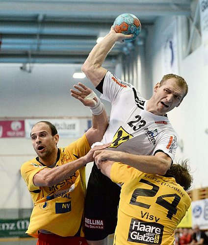 Handball, UHK Krems - HSG  Baernbach / Koeflach