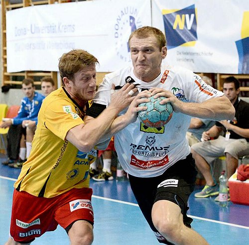 Handball, UHK Krems - HSG  Baernbach / Koeflach