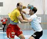 07.09.2013, Krems, Handball, Handball Liga Austria, HLA, GD, UHK Krems - HSG  Baernbach / Koeflach,<br>MITKOV Vlatko, MIKANOVIC Sasa<br><br><br><br>Copyright DIENER / Zierlinger Karl<br>Marktgasse 3-7 / 4 / 5 / 21<br>A-1090 Wien<br>Telefax +43 1 955 32 35<br>Mobil +43 676 629 98 51<br>BA-CA<br>Bank Nr. 12000<br>Account Nr. 00712 223 783<br>e-mail: agentur@diener.at<br>Datenbank: www.diener.at